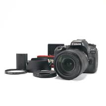 1スタ Canon EOS 80D + 18-135mm F3.5-5.6 IS USM キヤノン デジタル 一眼レフ カメラ 動作OK 良品 1円 ヱOA4_画像1