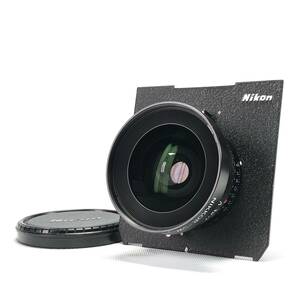 1スタ Nikon NIKKOR-SW 90mm F8 リンホフボード ニコン 大判 カメラ レンズ 良品 1円 ヱOA4