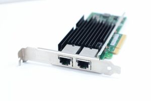 10GbE 有線LANカード デュアルポート 10GBASE-T 10GB LANアダプタ PCI Express x8 Intel X540-AT2チップ RJ-45 2ポート Supermicro