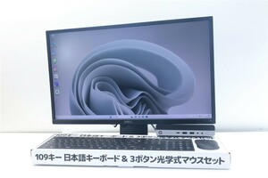 即発送可 東京生産 HP Elitedesk 800 G5 MD 22型 モニターセット★爆速SSD256GB+HD500GB 九世代 i5 9600T/16GB/ デスクトップ windows11