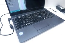 ジャンク FUJITSU U938S i5 7200u 4gb 256gb 割れ　BIOS 部品として出品します_画像2