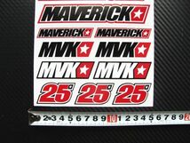 マーべリック ビニャーレス ステッカーセット 【 Maverick Vinales YZF R1 R6 R25 MT-09】_画像4