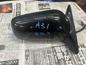 日産純正　セフィーロA31用　右ドアミラー。