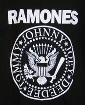 【送料無料】M★長袖★新品ラモーンズ【RAMONES】ロゴ★バンドTシャツ★BWT_画像2