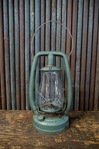  Vintage EMBURY lantern [gool-48] inspection America USA/1940 period about / Hurricane lantern /JUNK/ interior / collection miscellaneous goods /. shop / store furniture 