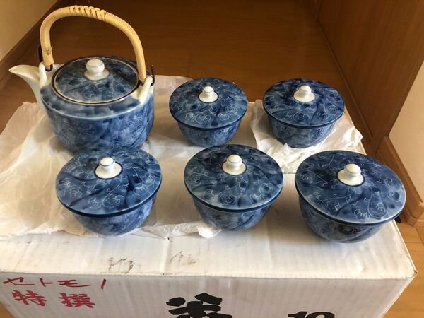 湯呑みセット 有田焼 未使用 茶器 有田 蓋 急須