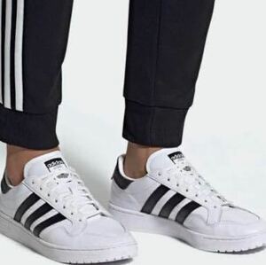 アディダス チーム コート adidas TEAM COURT フットウェアホワイト/コアブラック/フットウェアホワイト EG9734 27.5センチ