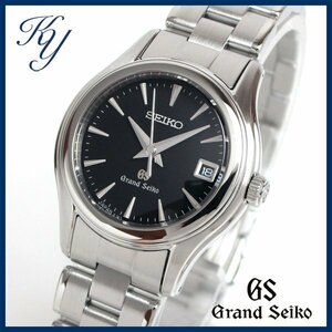 1円～ 3ヶ月保証付き 磨き済み 美品 本物 人気 Grand Seiko グランドセイコー 4J52-0A10 ブラック レディース 時計