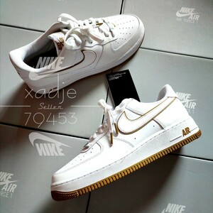 新品 正規品 NIKE ナイキ AIR FORCE1 LOW エアフォース1 ロー 07 白 ホワイト ブロンジーン 26cm US8 デュブレ 箱付き