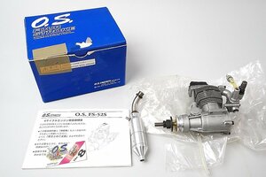 小川精機 O.S.シリーズ FS-52 SURPASS サーパス 4サイクルエンジン / マフラー / グロープラグ付き ※ジャンク