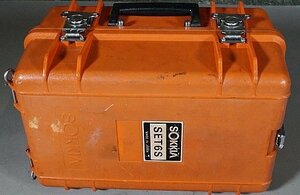 ◎ SOKKIA ソキア トータルステーション 測量 ケース付き バッテリー BDC25A ※通電確認済み SET6S