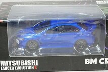 BM CREATIONS 1/64 Mitsubishi 三菱 ランサーエボリューション X ブルー (右ハンドル) 64B0114_画像2