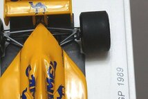 Spark スパーク 1/43 LOTUS ロータス ジャッド 101 中嶋悟 F1 ブラジルGP 1989 #12 フォルツァ特注 TR019_画像3