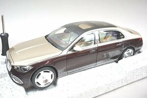 NOREV ノレブ 1/18 メルセデス マイバッハ S 680 4MATIC X223 ルベライトレッド / カラハリゴールド ディーラー特注 B66961423