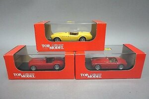 TOP MODEL トップモデル 1/43 FERRARI 212 CA-MO 51 STRADAI TMC119 / フェラーリ 340 アメリカ 52 GIALL TMC107A など3点セット