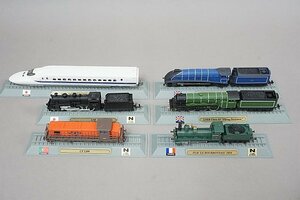 デルプラド Nゲージ 世界の鉄道 LNER Class A4 Mallard / CP1200 など6点セット ※ジャンク品・本体のみ