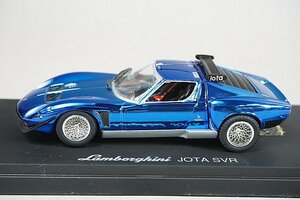 京商 KYOSHO 1/43 Lamborghini ランボルギーニ イオタ JOTA SVR クロームブルー 宮沢模型60周年記念 03201CB