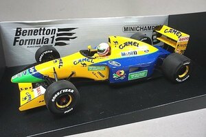 ミニチャンプス PMA 1/18 BENETTON FORD ベネトン フォード B191B M.ブランドル 1992 #20 キャメル仕様 100920120