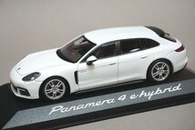 ミニチャンプス PMA 1/43 Porsche ポルシェ パナメーラ 4 E-Hybrid ホワイト 特注品 WAP0207620H_画像1