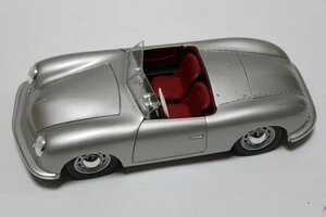 ▽ジャンク Maisto マイスト 1/18 PORSCHEポルシェ TYP 356 ROADSTER(1948) シルバー※本体のみ