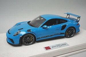 MAKE UP メイクアップ/ EIDOLON アイドロン 1/18 Porsche ポルシェ 911 (991.2) GT3 RS 2018 マイアミブルー EML060B