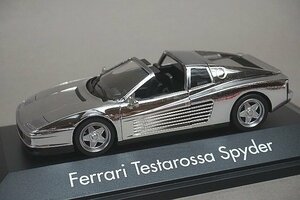 herpa ヘルパ 1/43 FERRARI フェラーリ テスタロッサ スパイダー シルバー