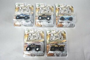 グリーンライト 1/64 Kings of Crunch シリーズ 1979 フォード F-250 PA.MOUNTAIN MONSTER / 1987 シェビー SILVERADO など5点セット