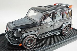 MOTORHELIX モーターへリックス 1/18 Mercedes Benz メルセデスベンツ BRABUS ブラバス Gクラス 900 メタリックブラック MH021MB