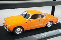 ミニチャンプス PMA 1/18 VW フォルクスワーゲン Karmann Ghia カルマン ギア クーペ 1970 オレンジ 155054020_画像1