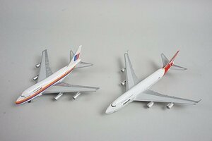 ★ herpa ヘルパ 1/500 B747-400 QANTAS カンタス VH-OJR / B747SP UNITED ユナイテッド N147US 2点セット