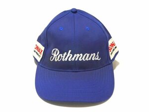 ▽♪ Rothmans ロスマンズ Williams ウィリアムズ RENAULT ルノー キャップ帽子 青