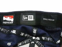 ▽♪ NEWERA ニューエラ INDYCARインディーカー 101ST RUNNING PENNGRADEペングレード キャップ/帽子 グレー/紺 S-M_画像6