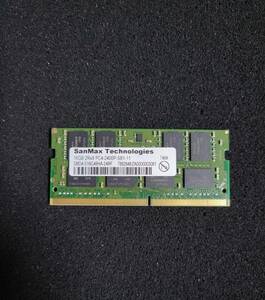 SanMax Memory SMD4-S16G48HA-24RF 16GB DDR4 PC4-2400P 2Rx8 ((動作美品・1枚限定！！))