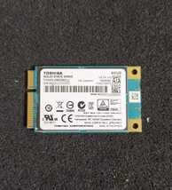 TOSHIBA MLC SSD 60GB THNSNJ060GMCU mSATA ((動作品・8枚限定！！))_画像1