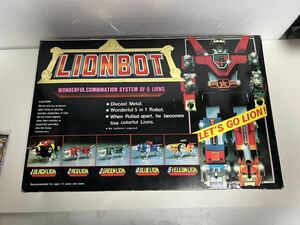 百獣王ゴライオン（VOLTRON LIONBOT）1980年代超合金の海外版ダイキャスト製