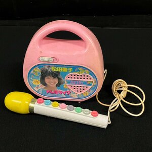 BANDAI バンダイ 松田聖子 ドレミマイク 当時物 昭和レトロ アイドル　111405w/T3（80）