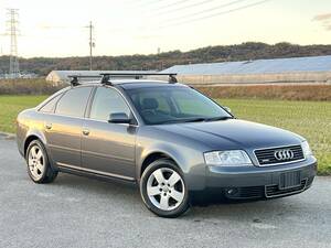 ☆ 超美車 希少 H.16年 AUDI アウディ A6 3,000cc 109,000km ヘッドライトリペア済み ルーフキャリア ETC 現車確認大歓迎 兵庫県から ☆