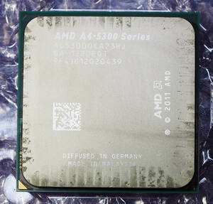 【中古】AMD A4-5300 with RadeonHD 7480（SocketFM2/TDP65W/2C2T）