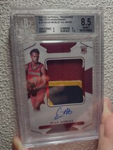 【ROOKIE】Panini National Treasures 2021-22 Evan Mobley /75シリ エバンモーブリー ルーキ ジョーダン、レブロン、カリー、ドンチッチ_画像1