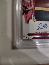 【ROOKIE】Panini National Treasures 2021-22 Evan Mobley /75シリ エバンモーブリー ルーキ ジョーダン、レブロン、カリー、ドンチッチ_画像7