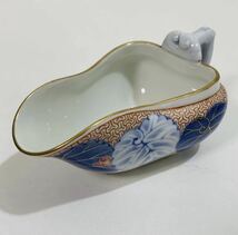 (旧家蔵出) 伊万里 香蘭社 珍品 茶器セット 急須 湯冷まし 湯呑み 5客 色絵 金彩 茶碗 茶道具 骨董 当時物 古美術 草花 龍_画像5