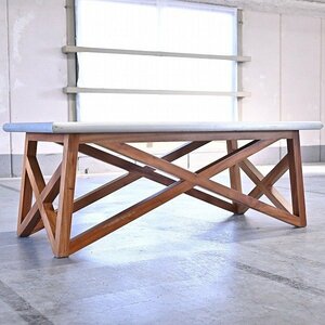 WTW 5万「MARVERICKS COFFEE TABLE/マーベリックスコーヒーテーブル 」センター ロー 机 カリフォルニア サーフ 西海岸 ダブルティー