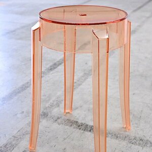 Kartell 3万「チャールズゴースト」スツールb フィリップ・スタルク イタリア製 デザイナーズ リビング ダイニング 椅子 カルテル