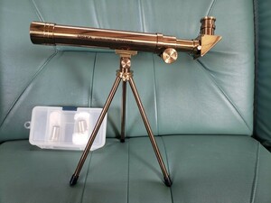 NASHICA ミニアストロスコープ 机上天体望遠鏡 真鍮製 ナシカ光学 日本製 美品