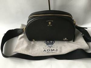  prompt decision new goods ADMJ A.D.M.Je-ti- M J THE BEE leather shoulder bag TM