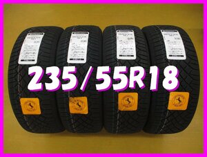 ★送料無料 C2s★　新品　スタッドレス　235/55R18　104T　コンチネンタル　VikingContact7　冬４本　※Q3.XC40.ティグアン.GLB等