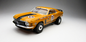 HOスロットカー 新品！AW 1970 マスタング PARNELLI JOHNES No.15 ＆ サンダージェット500ウルトラG トミー AFX や TYCO コースでも走る！