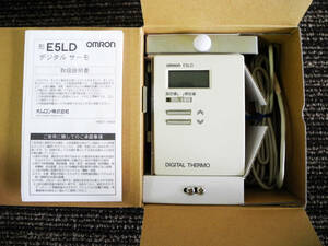 ●20●未使用！オムロン　OMRON　デジタルサーモ　 E5LD-5　温度範囲 -40.0~40.0℃　 AC200V 温度計　温度調節器（デジタル調節計）