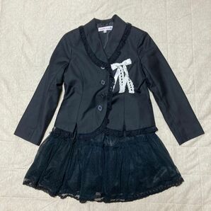 キャサリンコテージ　130cm フォーマル　セットアップ　スーツ　ジャケット　スカート　入学式　卒園式　女の子