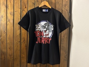 新品★トムとジェリー　ビンテージスタイル　Tシャツ【L】★ギャグ/アニメーション映画/TOM/JERRY